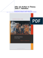 Download France Kafka An Author In Theory John T Hamilton full chapter