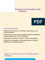 2-Cultural Differences in The Context of IB Practice