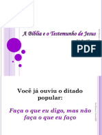 10 A Biblia e o Testemunho de Jesus 2024