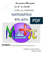 Cuadernillo de Actividades de 4TO 2023