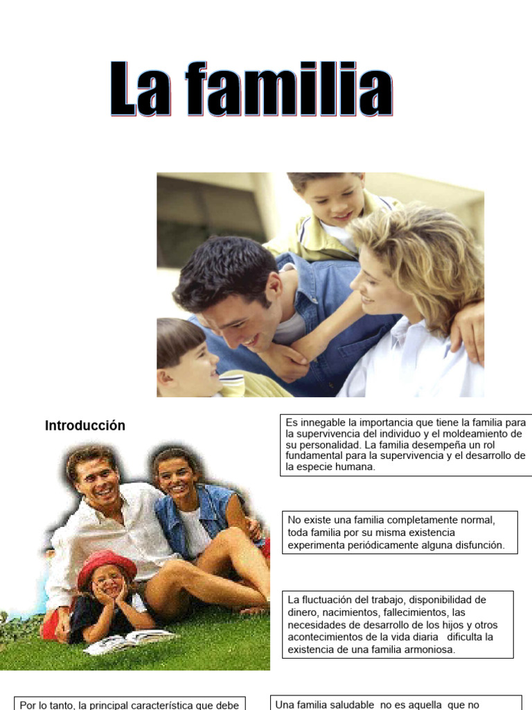 Funciones y Estructura de la Familia | PDF | Familia | Liderazgo
