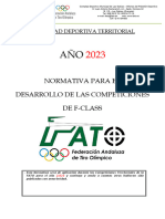 Normativa Territorial F-Class 2023 OK