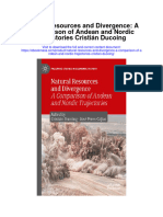 Natural Resources and Divergence A Comparison of Andean and Nordic Trajectories Cristian Ducoing Full Chapter