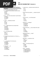 SO3 - A2+ - End of Course Test - U1-8A