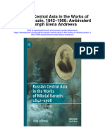 Russian Central Asia in The Works of Nikolai Karazin 1842 1908 Ambivalent Triumph Elena Andreeva All Chapter