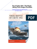 Naval Battle of Crete 1941 The Royal Navy at Breaking Point Angus Konstam Full Chapter
