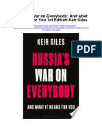 Russias War On Everybody and What It Means For You 1St Edition Keir Giles All Chapter