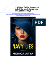 Download Navy Lies A Novel White Lies Can Be Harmless But The Most Dangerous Are Monica Arya full chapter