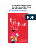 Eat Without Fear Harnessing Science To Confront and Overcome Your Eating Disorder Nicholas R Farrell Full Chapter