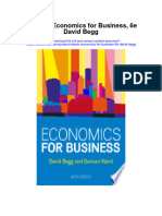 Economics For Business 6E David Begg Full Chapter