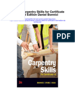 Carpentry Skills For Certificate Iii 2Nd Edition Daniel Bonnici Full Chapter