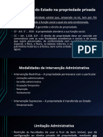 Apostila - Dto Administrativo - Intervenção Do Estado Na Propriedade Privada