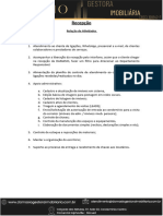 1 - Processos e procedimentos - Recepção_Atendimento ao Cliente - 2024 DAMASIO