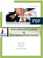 Dissertação - A Influência Da Felicidade Na Performance-Produtividade