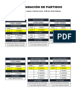 Programación de Partidos 2024