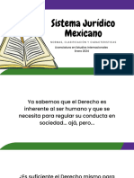 Sistema Jurídico Mexicano - Normas y Su Clasificacion