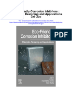 Download Eco Friendly Corrosion Inhibitors Principles Designing And Applications Lei Guo full chapter