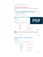 Integrales de Funciones Exponenciales