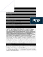 Dados Do Aluno: CST em Radiologia Projeto de Extensão Ii - Radiologia Programa de Contexto À Comunidade