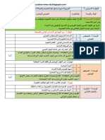 برنامج مادة علوم الطبيعة والحياة لسنة اولى أدبي الاستاذة جلمودي