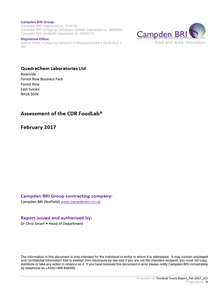 Camoden BRI CDR Food Lab Oils Report 3e8f6bbaeb 2 | PDF | Vegetable Oil ...