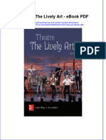 Book PDF Theatre The Lively Art PDF Full Chapter