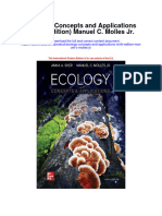 Ecology Concepts and Applications Ninth Edition Manuel C Molles JR Full Chapter