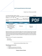 Carta Informada Vacunación