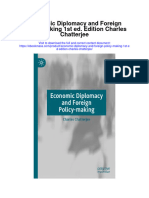 Download Economic Diplomacy And Foreign Policy Making 1St Ed Edition Charles Chatterjee full chapter