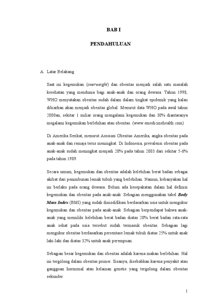 34067208 Makalah Keperawatan Anak Dengan Obesitas