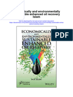 Economically and Environmentally Sustainable Enhanced Oil Recovery Islam Full Chapter