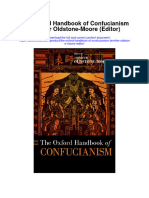 The Oxford Handbook of Confucianism Jennifer Oldstone Moore Editor Full Chapter