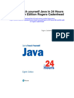 Download Sams Teach Yourself Java In 24 Hours 8Th Ed 8Th Edition Rogers Cadenhead all chapter
