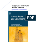 Download Samuel Beckett And Catastrophe Michiko Tsushima all chapter