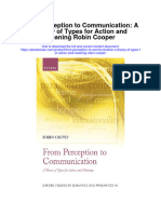 From Perception To Communication A Theory of Types For Action and Meaning Robin Cooper Full Chapter