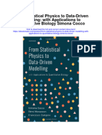 Download From Statistical Physics To Data Driven Modelling With Applications To Quantitative Biology Simona Cocco full chapter