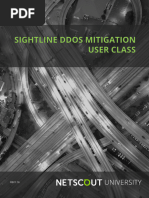 SL DDOS Detection Mitigation User Course 1.16a R9.5.0.0