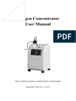 Oxygen Concentrator User Manual