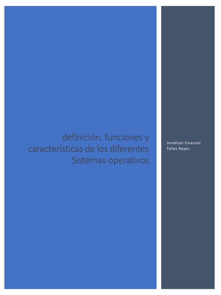 Act 1 | PDF | Sistema operativo | Hardware de la computadora