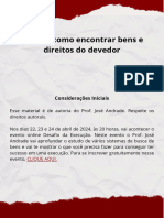 Guia de Como Encontrar Bens e Direitos Do Devedor