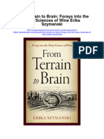 Download From Terrain To Brain Forays Into The Many Sciences Of Wine Erika Szymanski full chapter