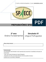 Simulado 01 - Português - 2º Ano (Professor Adonis)