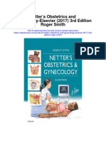 Netters Obstetrics and Gynecology Elsevier 2017 3Rd Edition Roger Smith Full Chapter