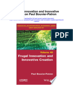 Frugal Innovation and Innovative Creation Paul Bouvier Patron Full Chapter