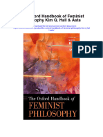 The Oxford Handbook of Feminist Philosophy Kim Q Hall Asta Full Chapter