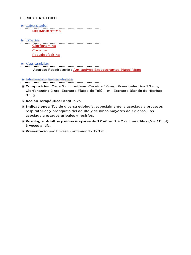Flemex Forte | PDF