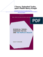 Download Ecosocial Theory Embodied Truths And The Peoples Health Nancy Krieger full chapter