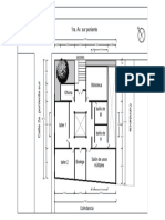 Plano de Casa de La Cultura Actual