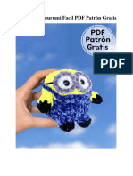 Minions Amigurumi Facil PDF Patron Gratis