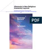 Download Satanism Elements In New Religious Movements Laycock all chapter